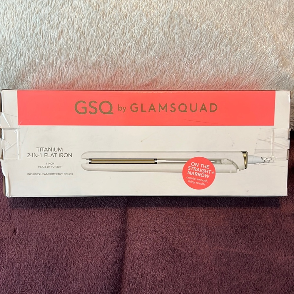 GSQ by Glamsquad 2-in-1 Flat Iron